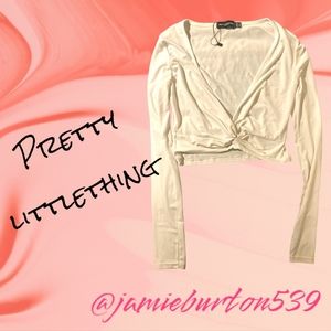 NWOT PRETTYLITTLETHING crop top